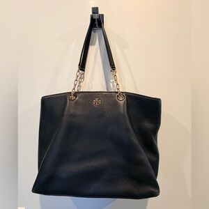 Tory Burch Black Large Tote